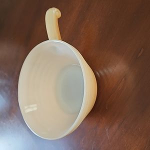 Fire King Oven Ware Handled Soup Bowl
